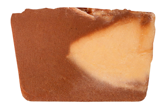 slice of two tone peanut butter whiskey fudge