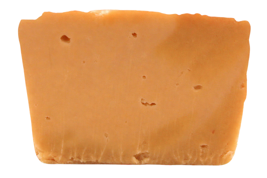 Slice of vanilla bourbon fudge